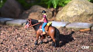 Коллекционные Лошади SCHLEICH май 2015 СЕМ [upl. by Annahsar]