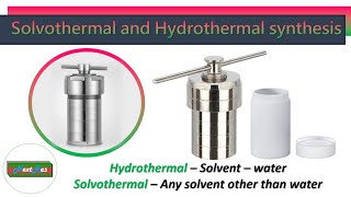 solvothermal and hydrothermal synthesis of nanomaterials  solvothermal method  hydrothermal method [upl. by Kiehl]