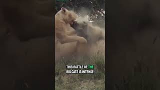 Tiger vs Lion The Ultimate Showdown 🐅🦁 [upl. by Lolande]