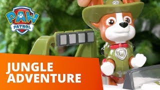 PAW Patrol  Trackers Jungle Adventure  Toy Pretend Play For Kids [upl. by Onaicul]