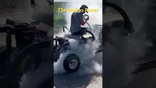 72v Lithium Golf Cart Burnout [upl. by Amles963]