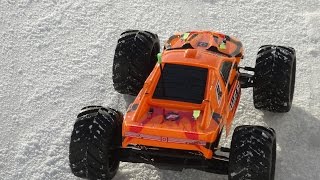 Monster Trucks et Buggy  Patinoire de Monaco quotRC Race on icequot FMM Ste MC Clic  Course sur glace [upl. by Emelina]