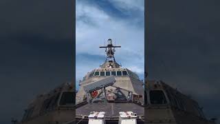 Behind the Scenes of LCS Ship Missile Launching military navalaviation shorts [upl. by Mercola]