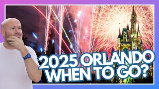 BEST amp WORST Times to Visit Disney World 2025 [upl. by Alberta305]