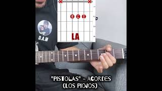 💥 Los Piojos  quotPistolasquot  Acordes Guitarra 🎸 lospiojos acordes guitarra tutorial [upl. by Katee]