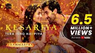 Kesariya Official Lyric Brahmāstra Ranbir Alia Pritam Arijit Singh Amitabh [upl. by Arikehs681]