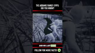 Did you know THIS about THE ADDAMS FAMILY 1991 Fact 4 [upl. by Jezrdna]