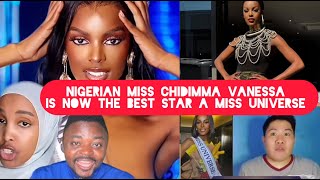 Miss Nigeria Chidimma Vanessa is the Biggest Star at Miss Universe After Hate from South Africans [upl. by Surtemed]