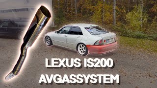 Bygger Avgassystem På Lexus is200  DRIFTUNITY [upl. by Nnaeirb]