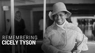 Remembering Cicely Tyson [upl. by Treulich]