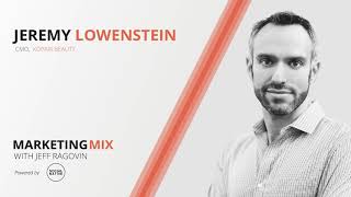 Marketing Mix Podcast Jeremy Lowenstein CMO Kopari Beauty [upl. by Annyrb]