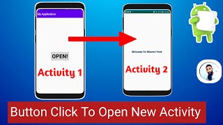 Button Click To Open New Activity in Android Studio 2020 [upl. by Ylrbmik406]