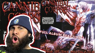 FIRST TIME LISTENING TO CANNIBAL CORPSE  Tomb of the Mutilated  Full Album Reaction   CRAZY 😱 [upl. by Silvio995]