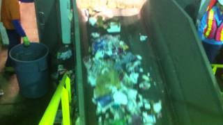 Recycling Materials on a Conveyor Belt at the Peel Integrate Waste Management Facility [upl. by Muire]