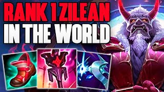 BEST ZILEAN IN THE WORLD CAN SOLO CARRY AS A SUPPORT  CHALLENGER ZILEAN SUPPORT GAMEPLAY  S11 [upl. by Xilef166]