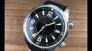 JaegerLeCoultre Polaris Date Dive Watch Q9068670 JLC Watch Review [upl. by Annayek790]