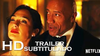 RED NOTICE Trailer 2021 SUBTITULADO HD Alerta roja Netflix [upl. by Fachan]