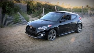 2013 Hyundai Veloster Turbo Review  MPGomatic [upl. by Lokcin]