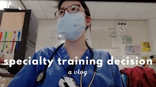 specialty training decision short vlog [upl. by Nyliak]