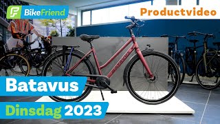 Batavus Dinsdag 2023  Bikefriend Productvideo [upl. by Merp]