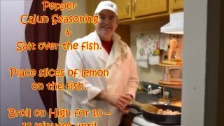 Cooking With Gary quotBroiled Codquot Episode 4 [upl. by Nirb82]