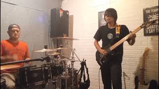 SemarangPower slaves Live cover DrumGuitarsequencer [upl. by Berglund463]