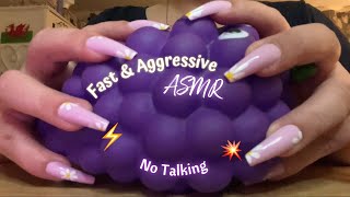 Fast and Aggressive ASMR triggers No Talking LOFI [upl. by Yadroc673]