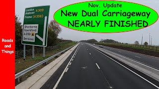 A303 SomersetNEW DUAL CARRIAGEWAY BUILT [upl. by Maurita115]