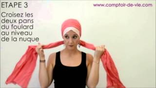 Comment nouer un turban  façon turban quottorsadequot [upl. by Nnaear132]