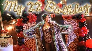 I THREW A LIT 22nd BIRTHDAY PARTY [upl. by Conner]