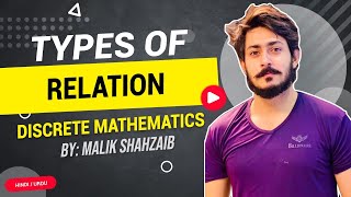 Relation in discrete Mathematics in urdu  Types of relation in discrete mathematics in hindi maths [upl. by Kironde322]