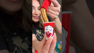 Ronald McDonald has never been this tasty 😋👀 mcdonalds fastfood [upl. by Eitac]