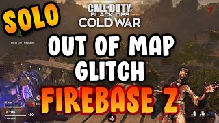 Solo Out Of Map Glitch In Spawn Area Firebase Z  Call Of Duty Black Ops Cold War Zombies Glitches [upl. by Kampmeier415]