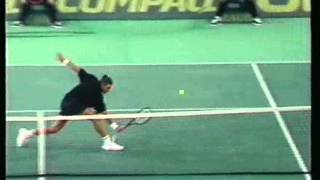 Pete Sampras great shots selection against Patrick Rafter CGSC Munich 1997 FINAL [upl. by Abehsile325]