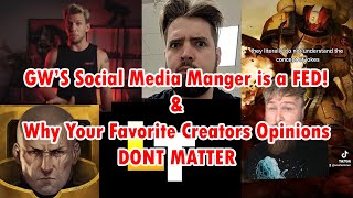 Games Workshops Social Media Manager Update amp Why Your Favorite Creators Opinions Are Irrelevant [upl. by Porett]