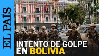 BOLIVIA  Luis Arce denuncia un golpe de Estado en su contra  EL PAÍS [upl. by Obe]