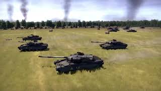 Unstoppable British armour  Regiments gameplay [upl. by Noicpesnoc]