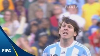 Argentina v Nigeria  2010 FIFA World Cup  Match Highlights [upl. by Skeie]