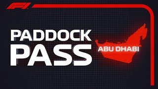 F1 Paddock Pass PreRace At The 2018 Abu Dhabi Grand Prix [upl. by Sabelle]