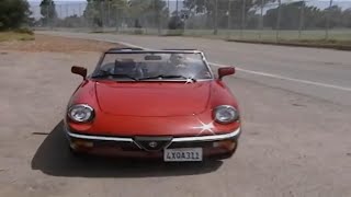 1988 Alfa Romeo Spider Veloce Driving [upl. by Nyrad487]