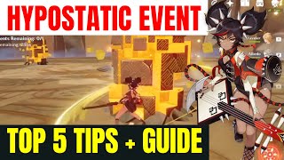 Hypostatic Symphony Event Top 5 Tips amp Guide  Genshin Impact [upl. by Aya388]