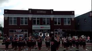 Lewisburg Ohio Derby Days 2018 TCN Band Performance [upl. by Hatnamas59]