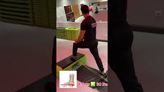 Plantar Fascia Pain 🦶kneeexercises fitnesschest workoutgym workout beginners motivation [upl. by Eenahs]