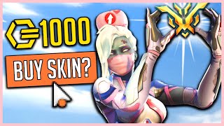 THE RETURN OF A PINK MERCY SKIN Funny Moments [upl. by Atnoled735]