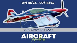 2010 XtremeAir XA42  Stunning Condition  N42EX  Online Auction Starts Sept 10 2024 [upl. by Wesla985]