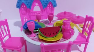 8 Minutes Satisfying with Unboxing Cute PinkToys Disney Tiny Kitchen Set  ASMR Awesome Cooking Game [upl. by Sydel178]