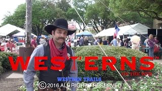 Cowboy Fast Draw Folks in the Fort Worth Stockyards part 1 Western Trails TV show episode [upl. by Aicina]