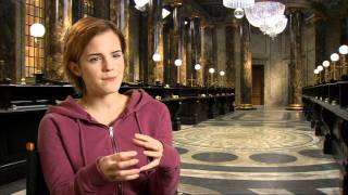 Harry Potter and the Deathly Hallows  Part 2  Emma Watson on Hermione 2011 [upl. by Vandyke20]