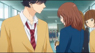 Kou and Futaba moments part 1 Ao Haru Ride [upl. by Enicar]