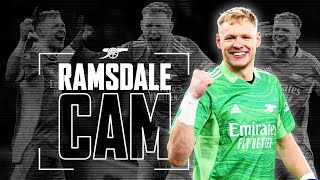 Aaron Ramsdale Cam  All the drama saves celebrations and more [upl. by Eecyaj]